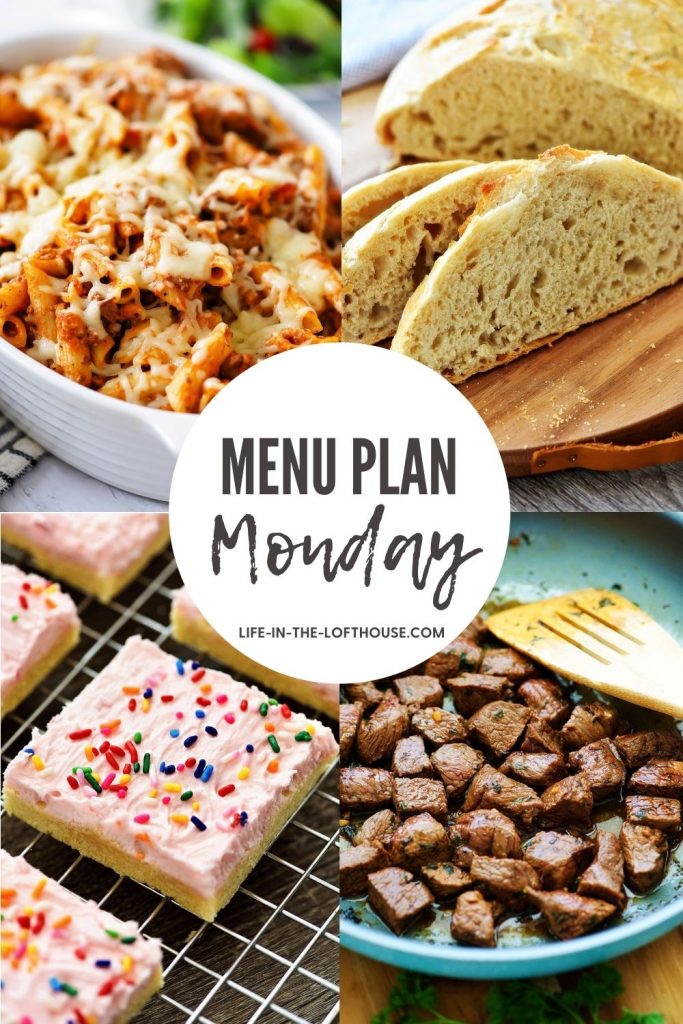 Menu Plan Monday is a list of delicious recipes. Life-in-the-Lofthouse.com