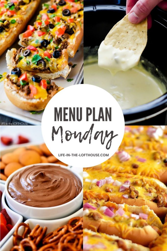 Menu Plan Monday is a weekly menu with delicious dinner recipes and one dessert. 