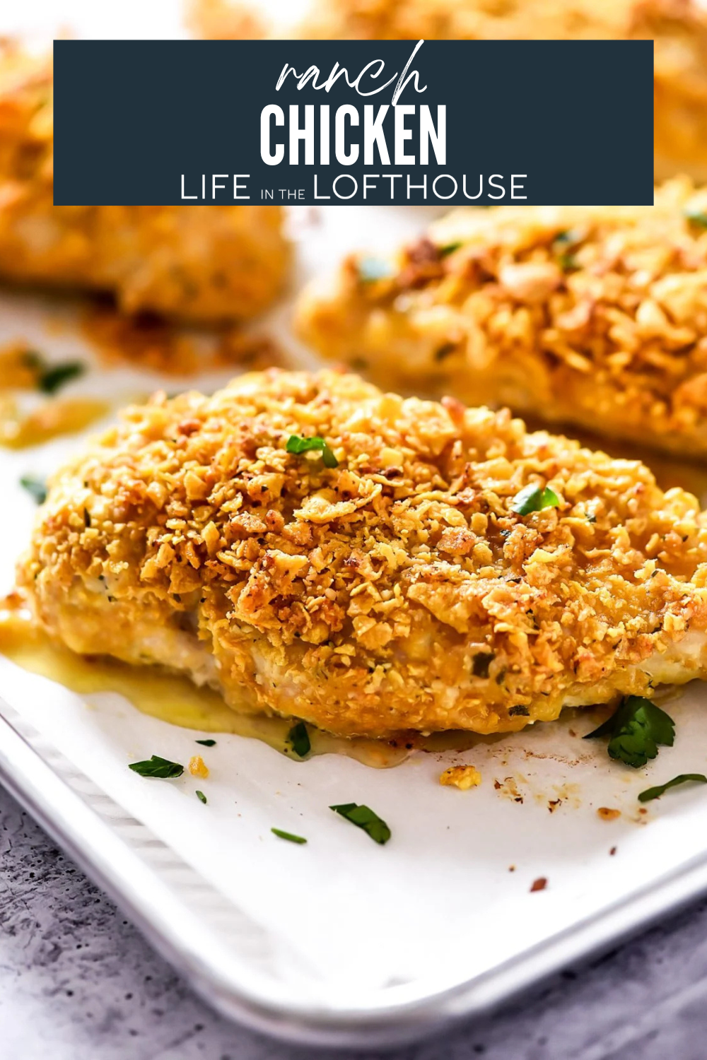 Ranch Chicken Pinterest Pin