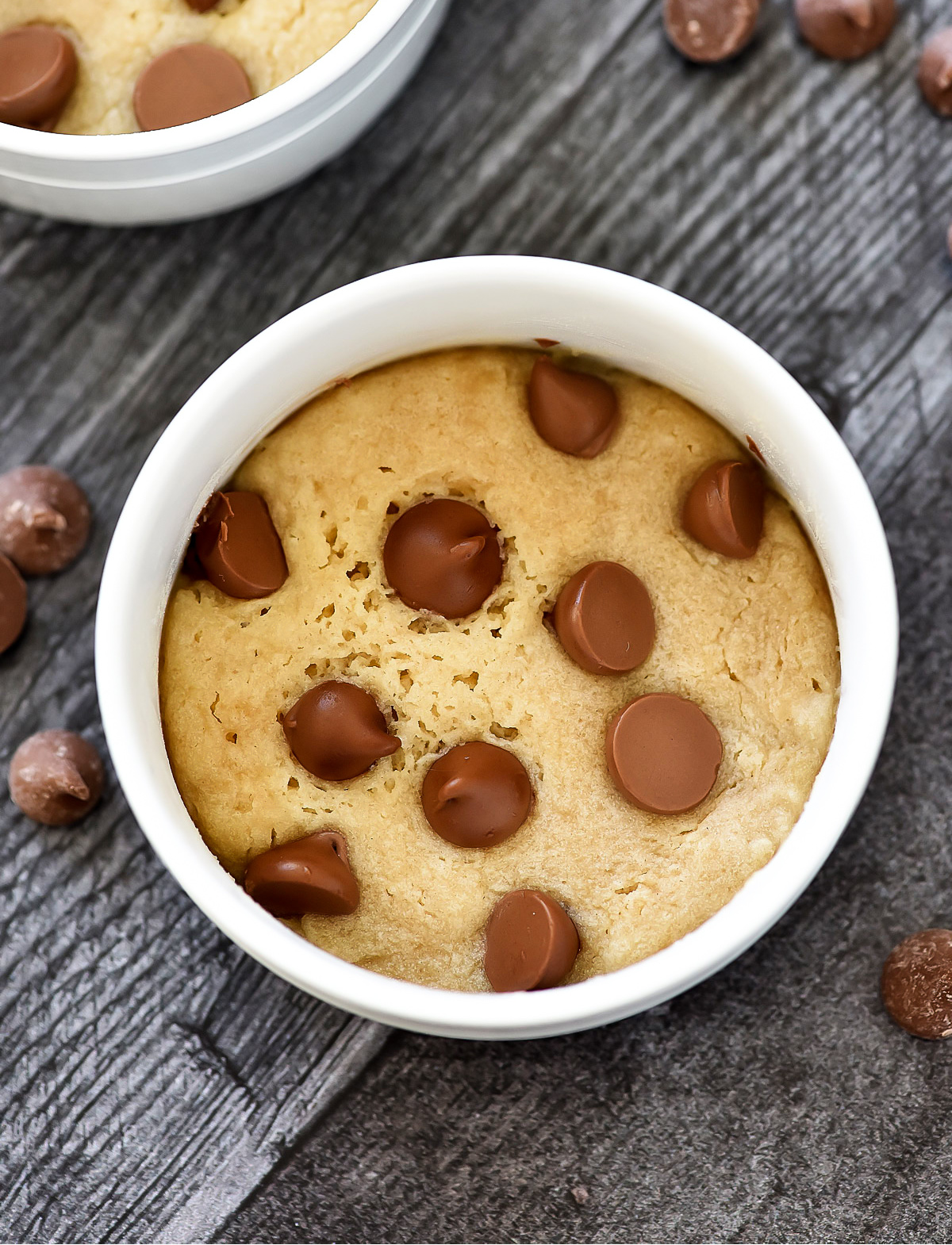 Single-Serving Chocolate Chip Cookie is a warm and delicious chocolate chip cookie for one. Life-in-the-Lofthouse.com