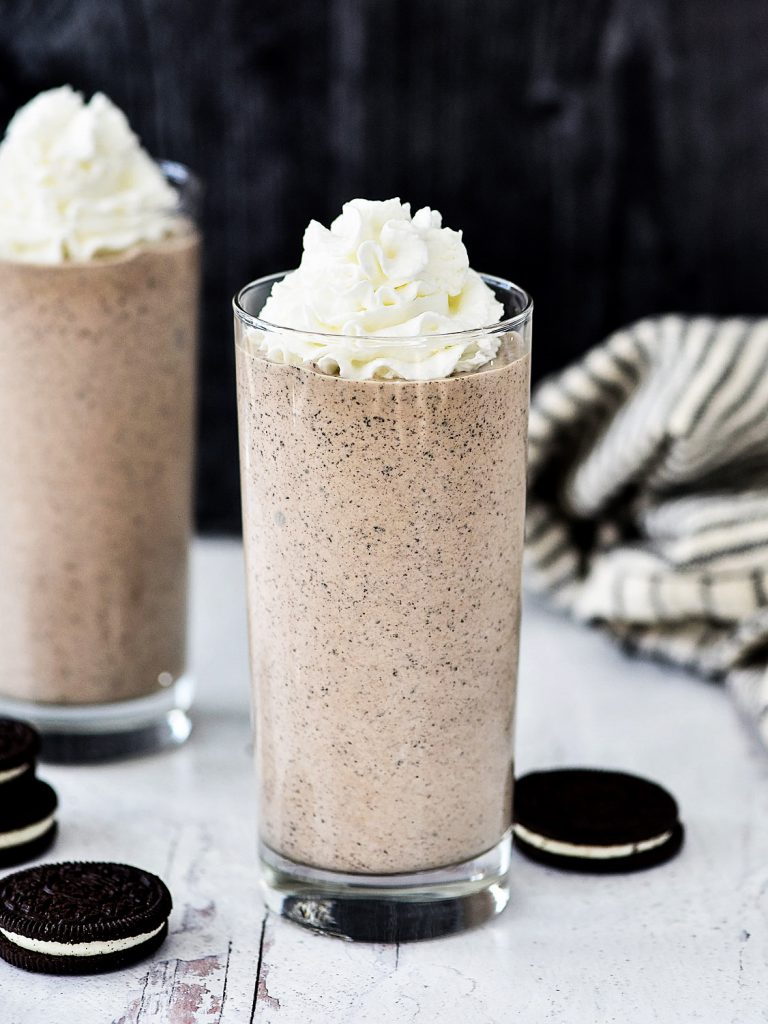Oreo Chocolate Milkshakes with fewer calories and fat.