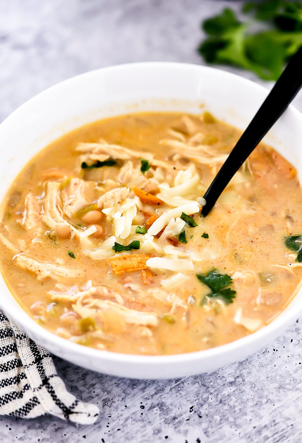 Slow Cooker White Chicken Chili