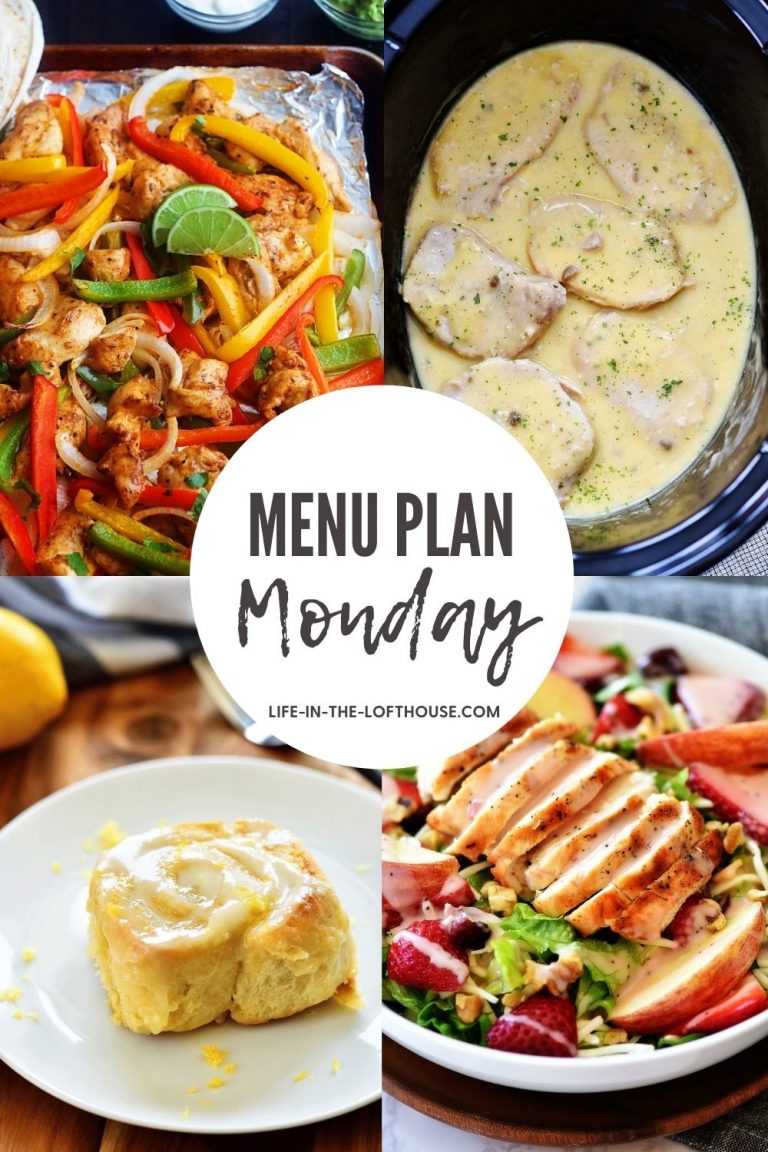 Menu Plan Monday is a weekly menu with delicious dinner recipes. All of the recipes are easy to follow and great for busy weeknights.