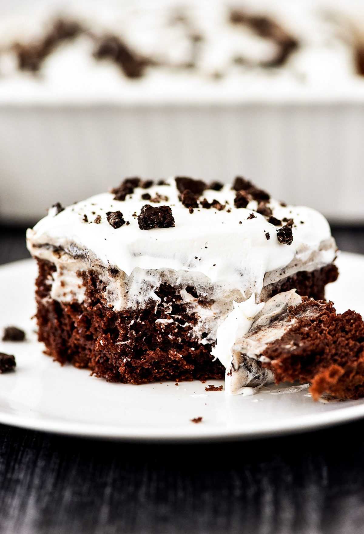 Oreo Pudding Chocolate Cake