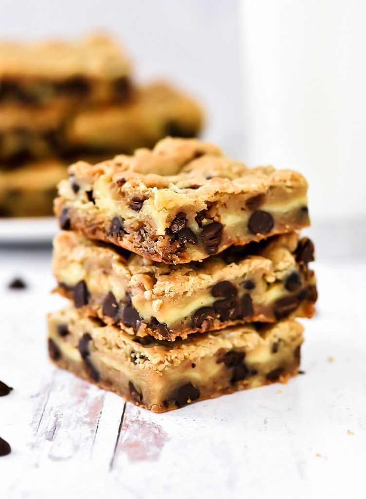 Cheesecake Chocolate Chip Bars
