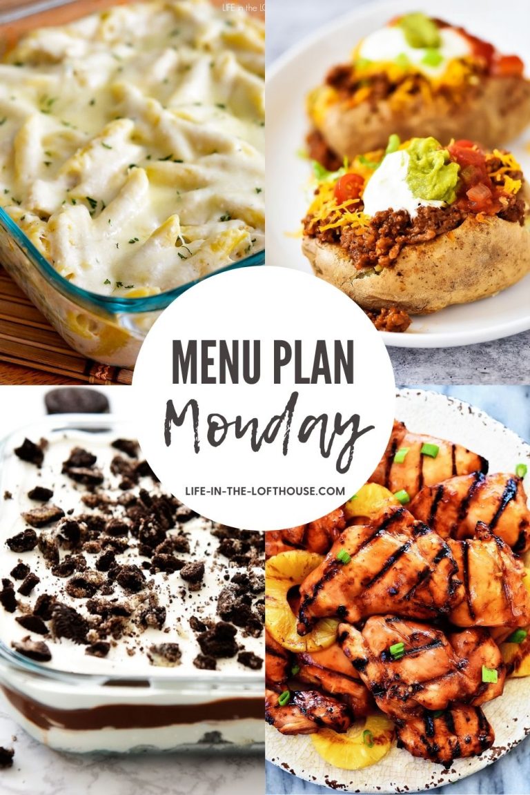 Menu Plan Monday is a list of family-friendly meals that are great for busy weeknights.