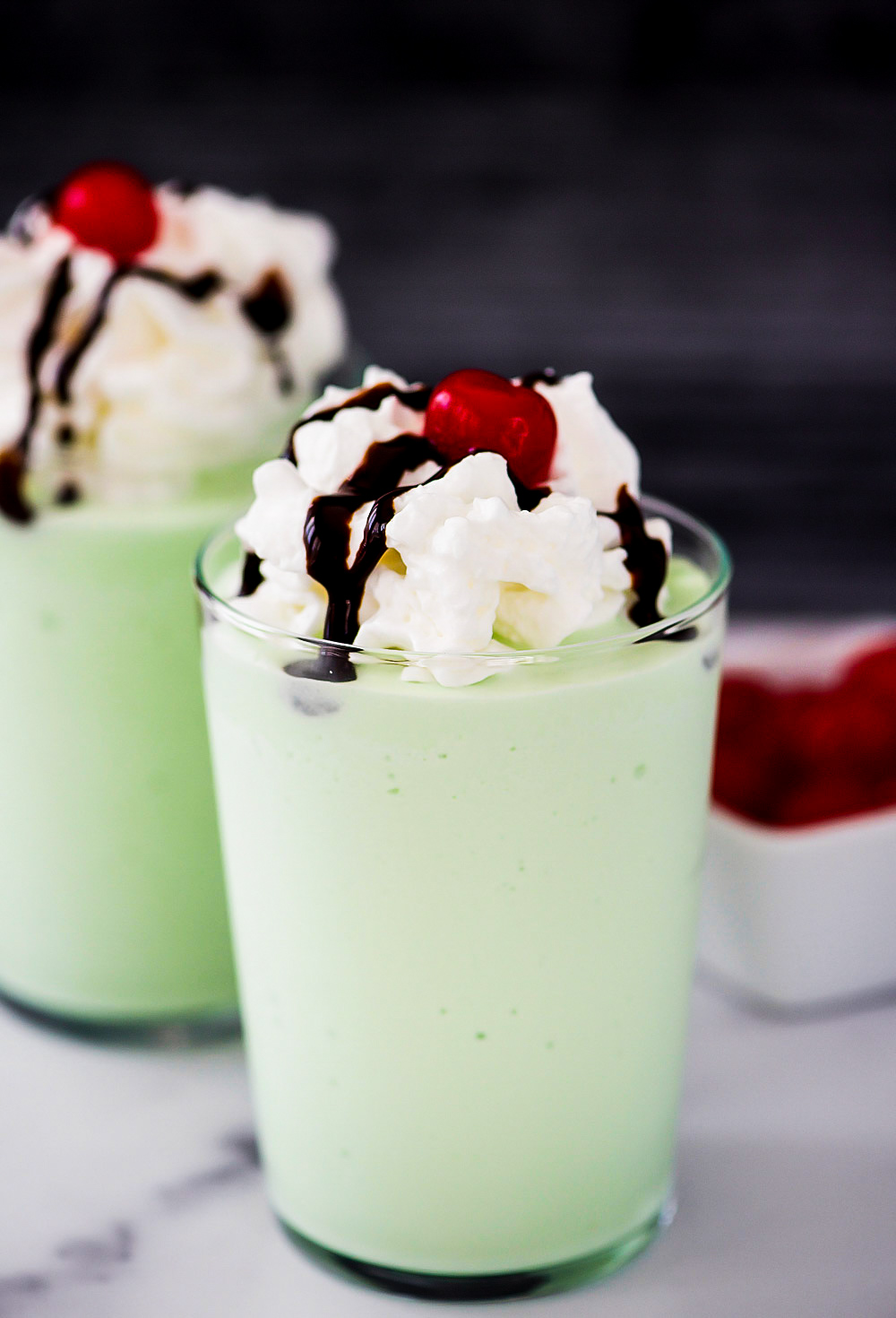 Shamrock Shake is a creamy mint ice cream shake. Life-in-the-Lofthouse.com