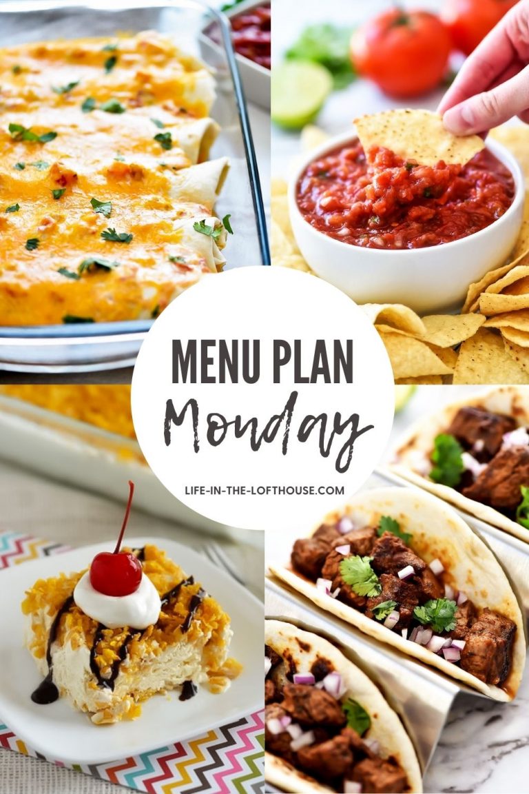 Menu Plan Monday is a list of family-friendly meals that are great for busy weeknights.