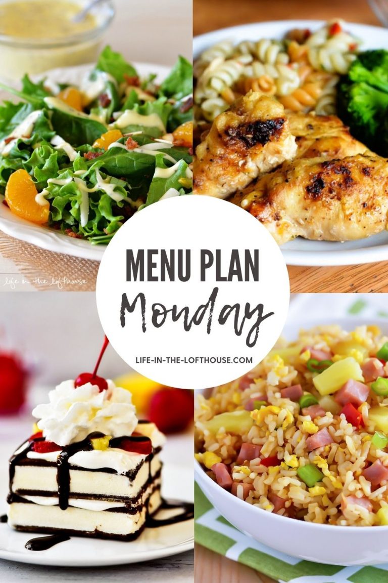Menu Plan Monday is a list of family-friendly meals that are great for busy weeknights.