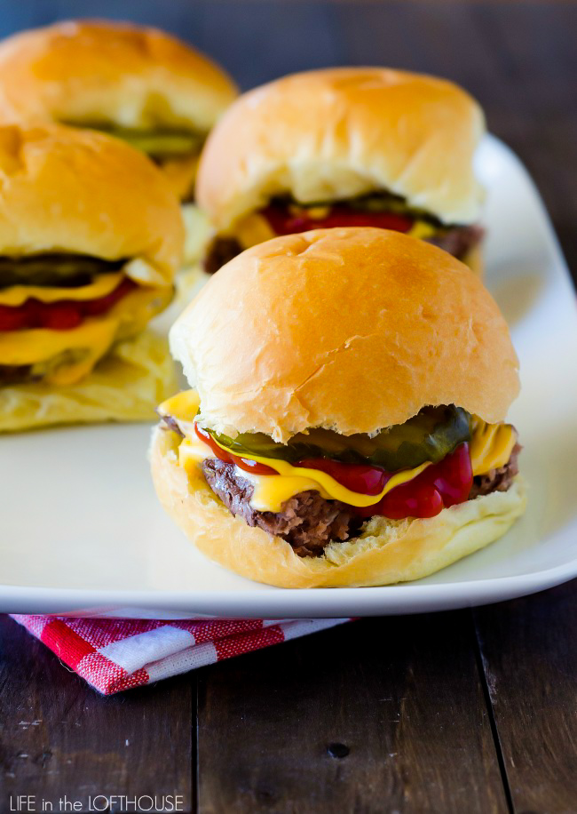 Cheeseburger Sliders Menu Plan Monday 383