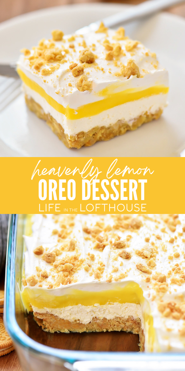 Heavenly Lemon Oreo Dessert