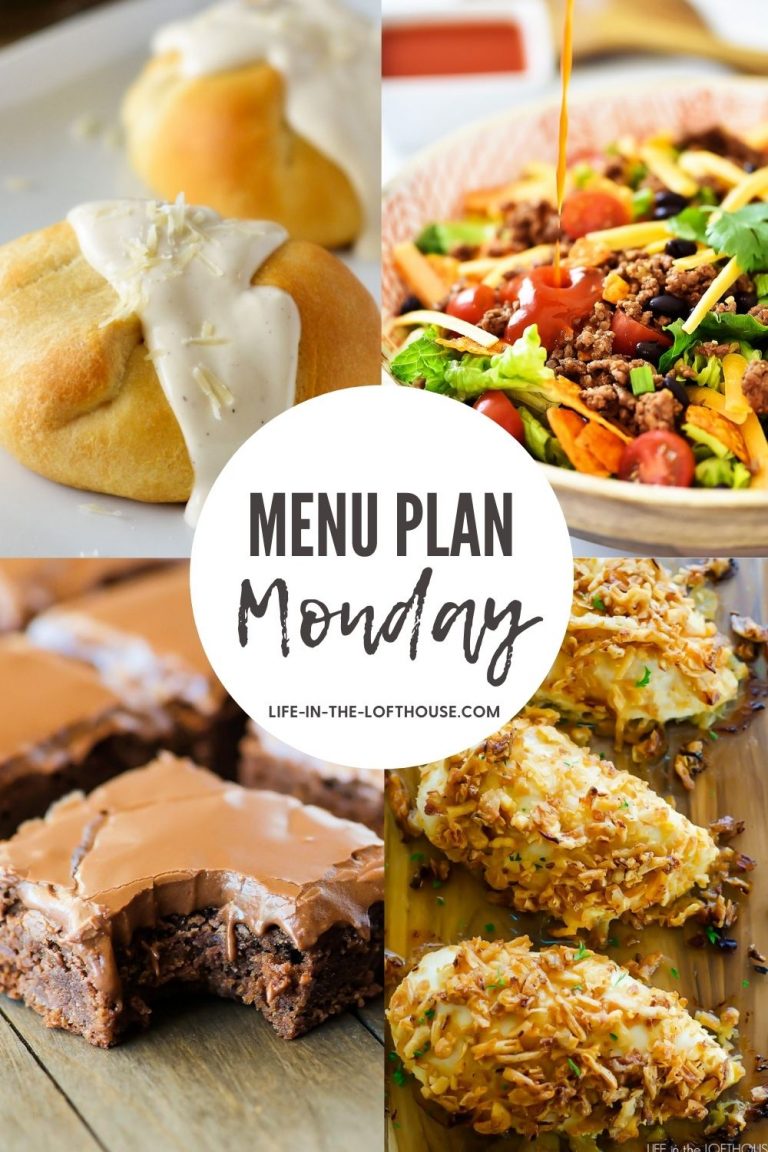 Menu Plan Monday is a list of family-friendly meals that are great for busy weeknights.