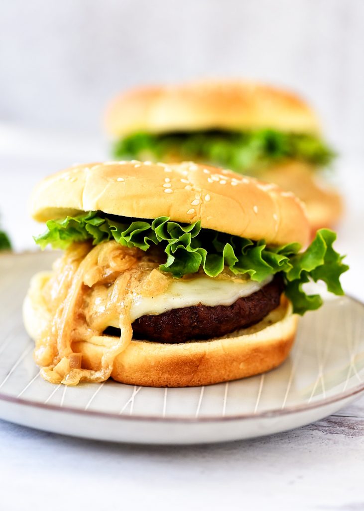 French Onion Burger