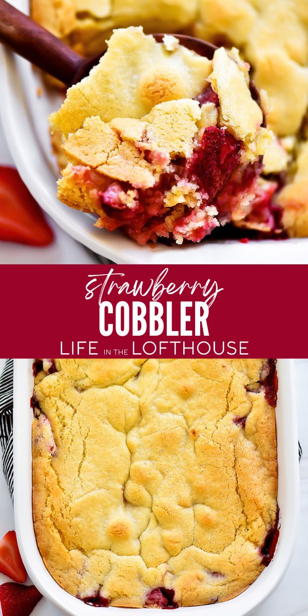 Strawberry Cobbler