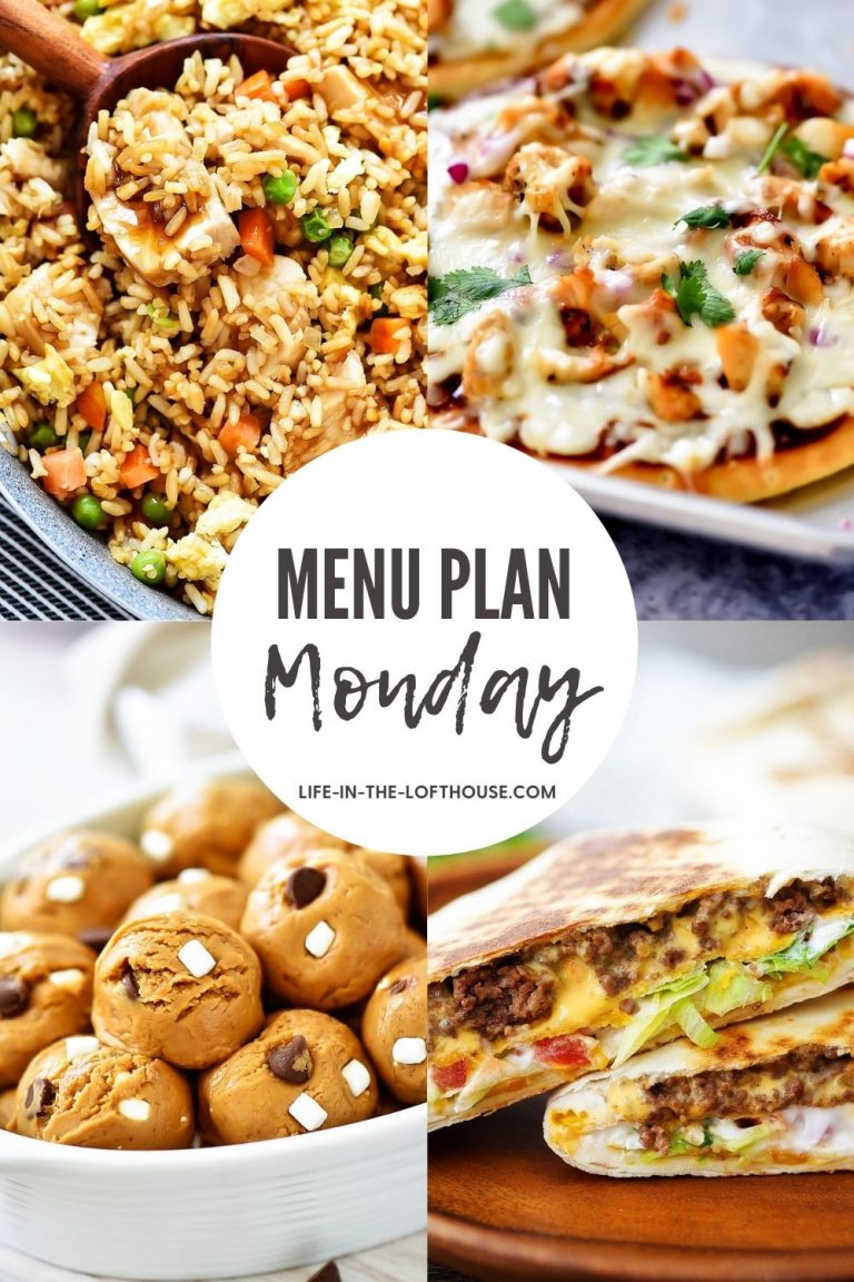Menu Plan Monday is a collection of family favorite recipes from dinner to dessert.