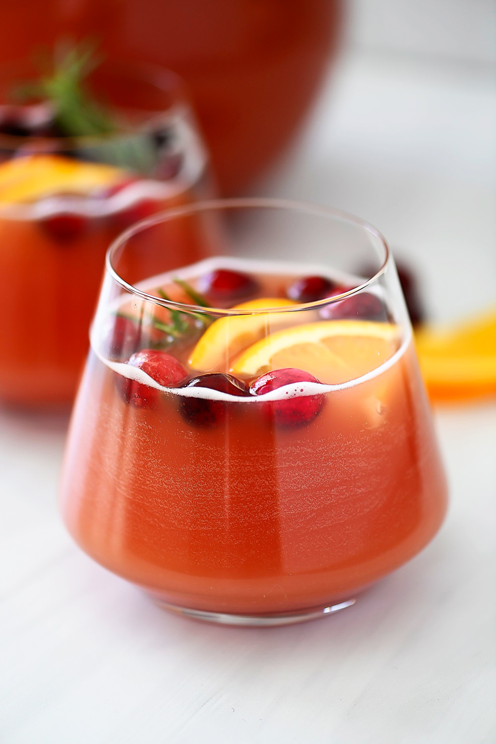 Christmas Punch is filled with cranberry, orange and lemon-lime flavors.