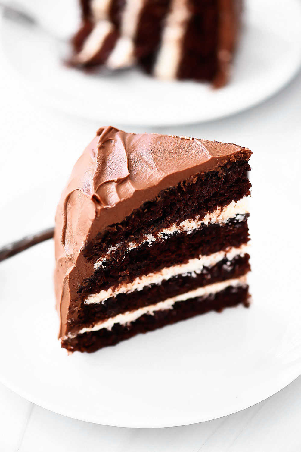 Ho Ho Cake is a chocolate cake with layers of vanilla cream and chocolate frosting on top. Life-in-the-Lofthouse.com