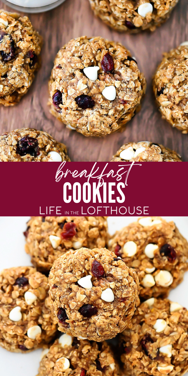 Breakfast Cookies Pinterest Pin
