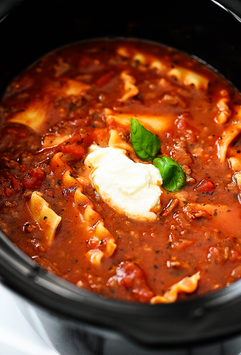 Lasagna Soup