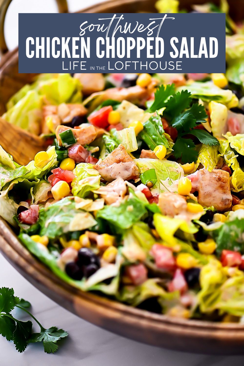 Southwest Chicken Chopped Salad