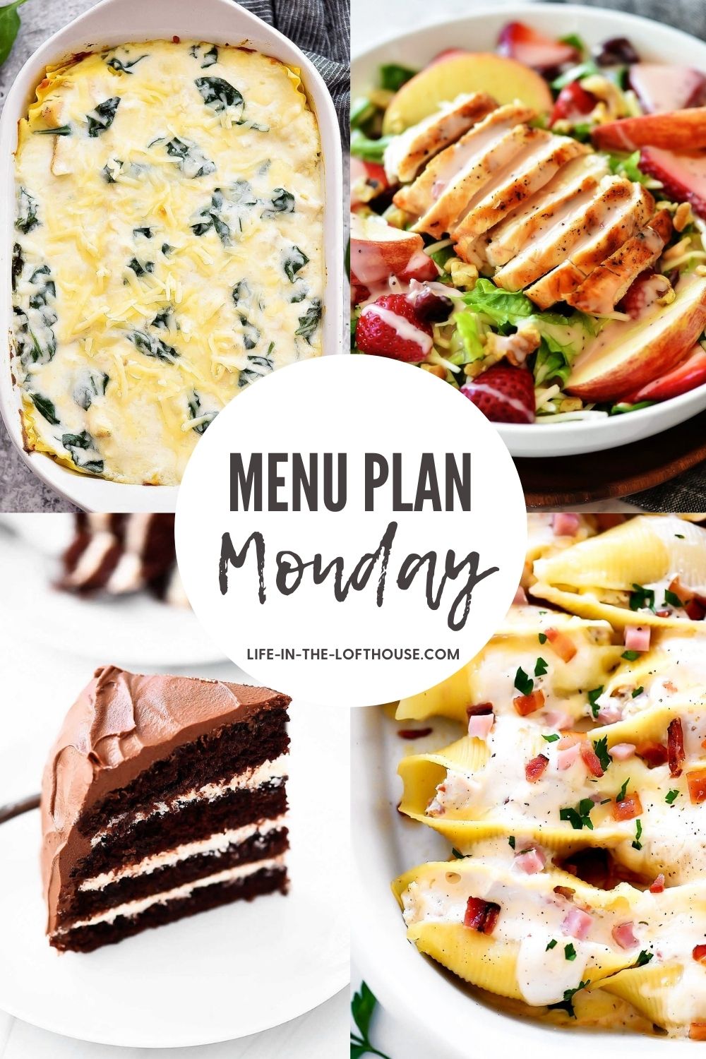 Menu Plan Monday is an easy dinner menu filled with six dinner recipes and one dessert. Life-in-the-Lofthouse.com