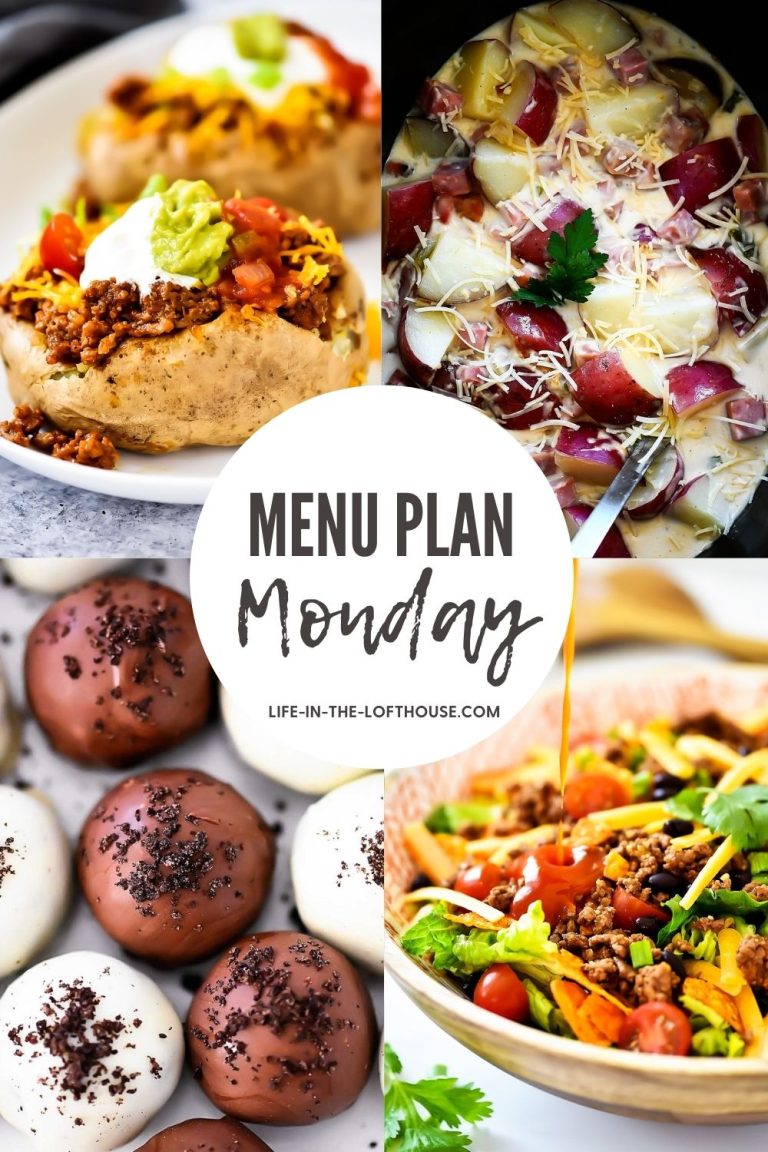 Menu Plan Monday is a collection of family favorite recipes from dinner to dessert.