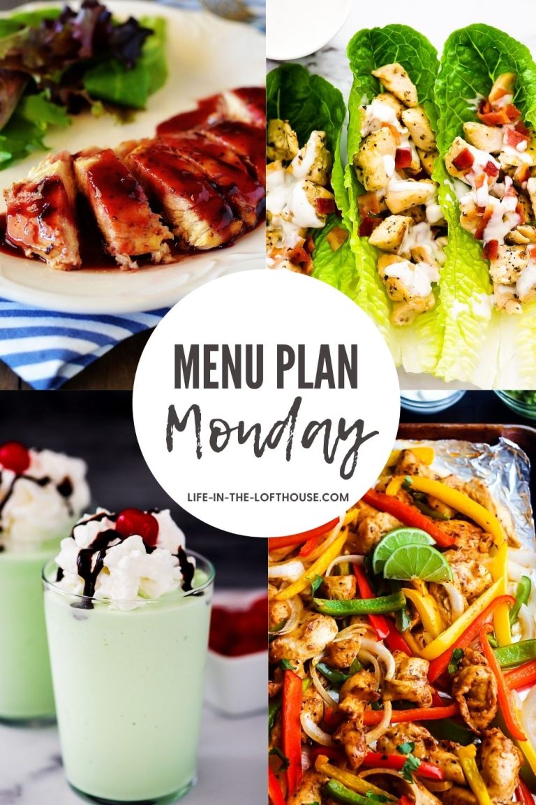 Menu Plan Monday is a list of family-friendly meals that are great for busy weeknights.