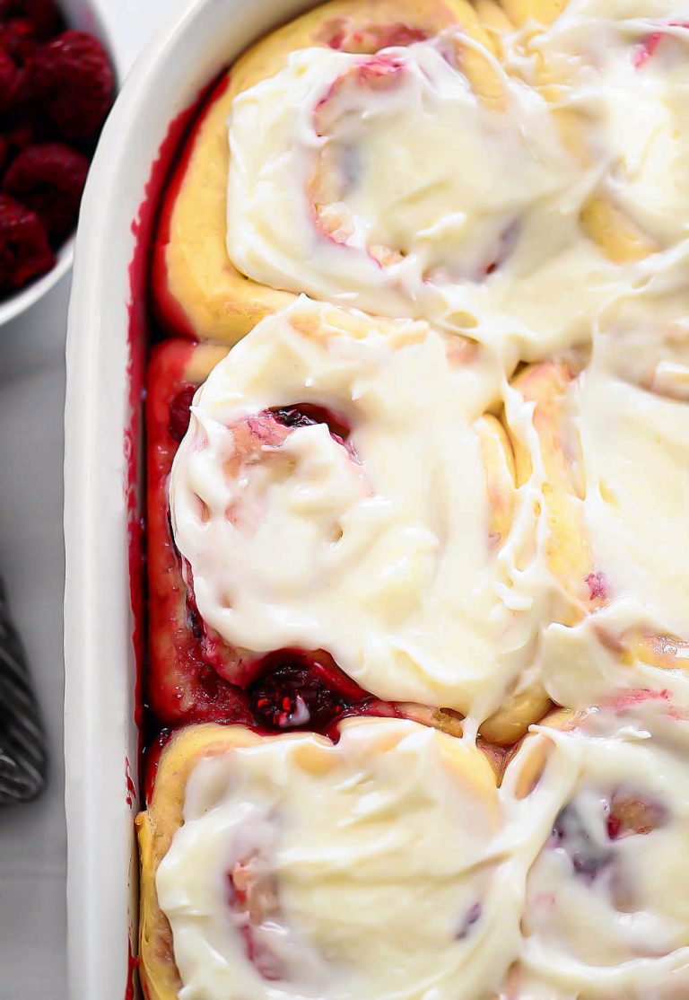 Raspberry Sweet Rolls