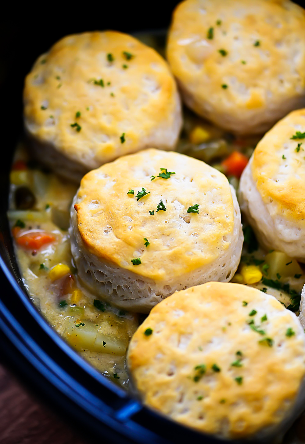 Slow Cooker Chicken Pot Pie