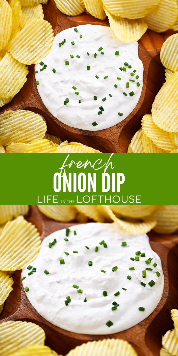 French Onion Dip Pinterest Pin