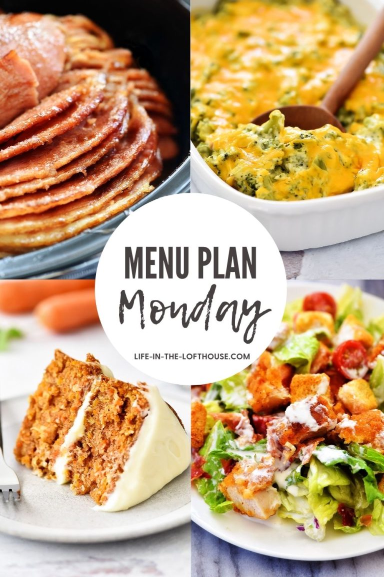 Menu Plan Monday is a list of family-friendly meals that are great for busy weeknights.