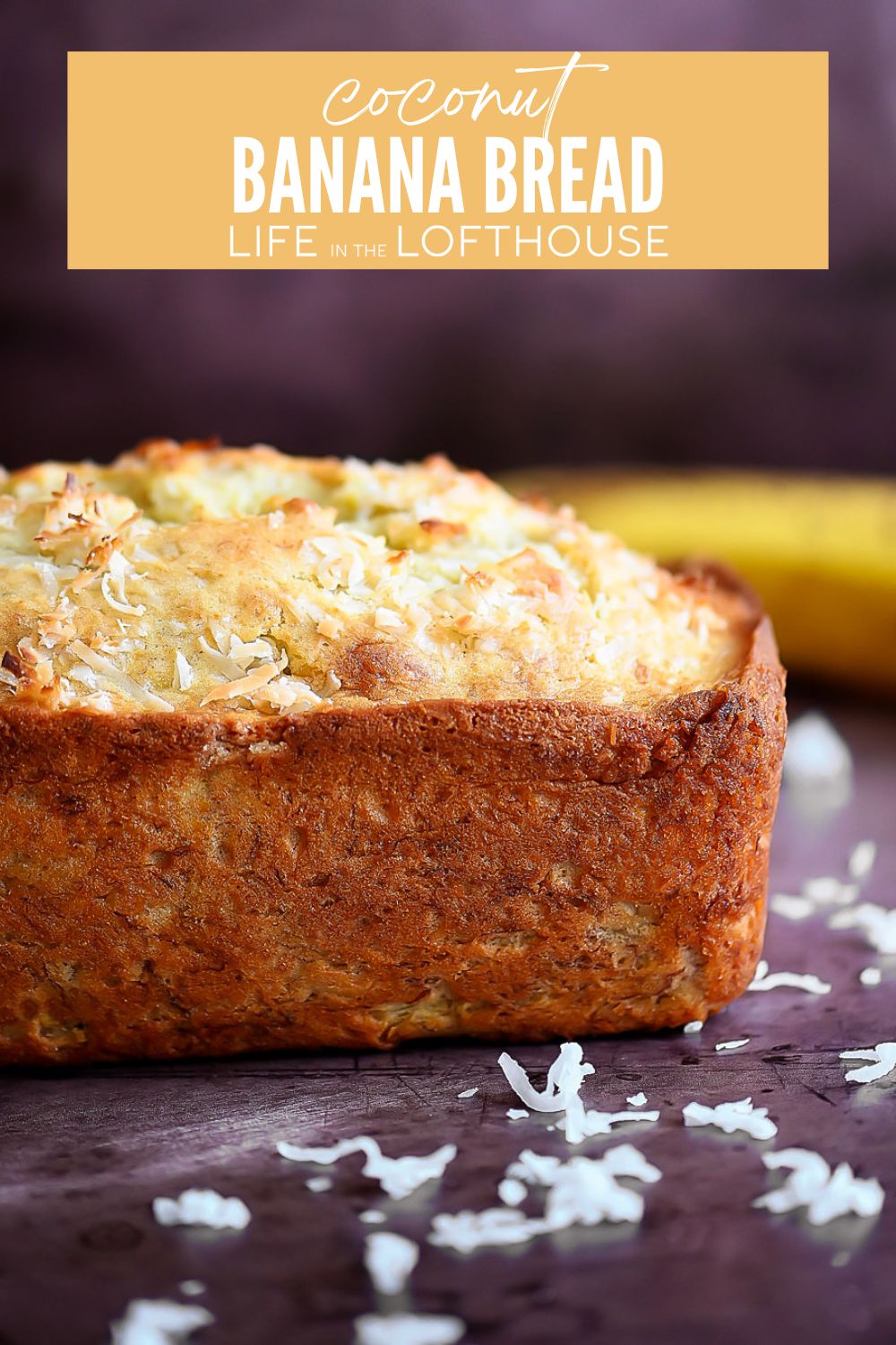 Banana Bread with Coconut