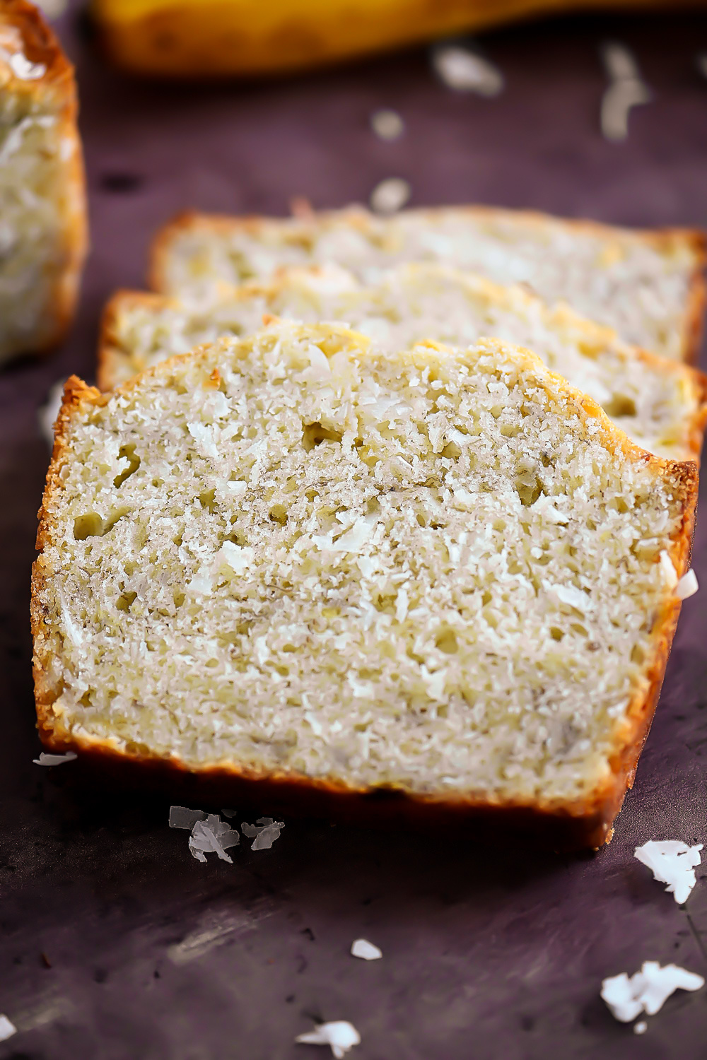 Banana Bread with coconut