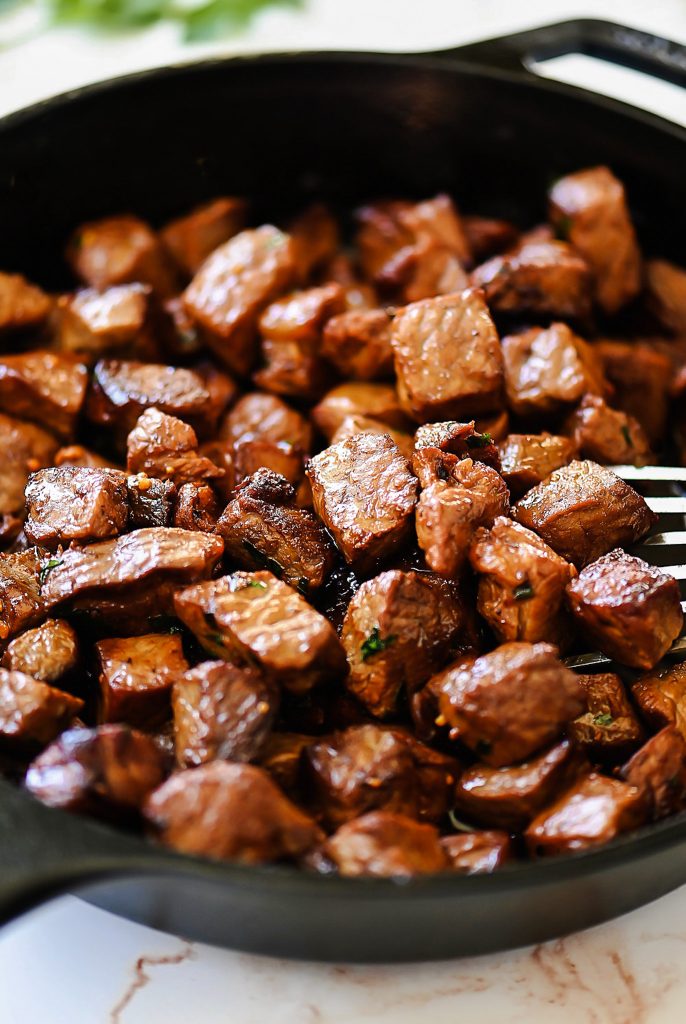 Garlic Butter Steak Bites