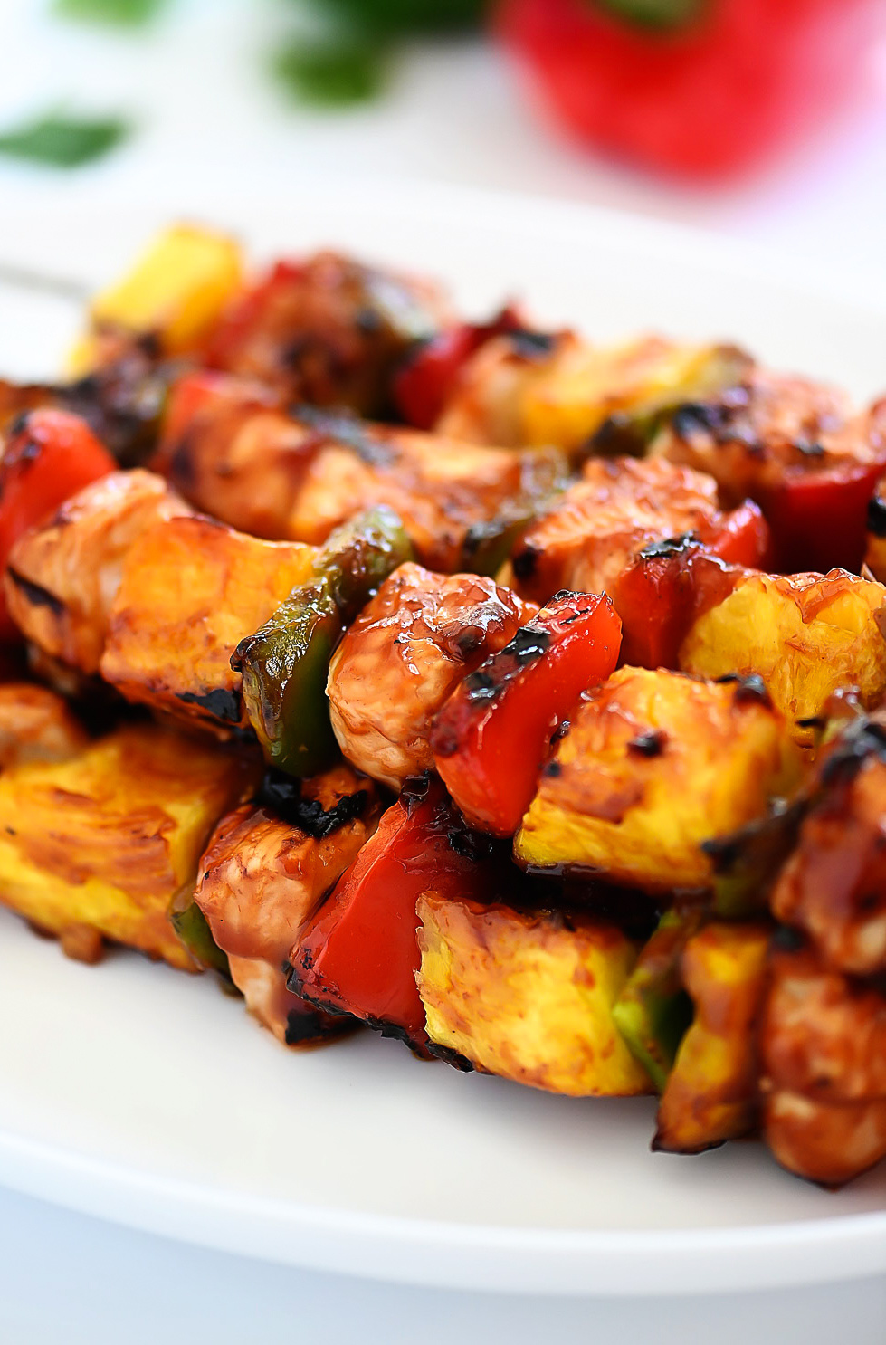 BBQ Chicken Kebabs