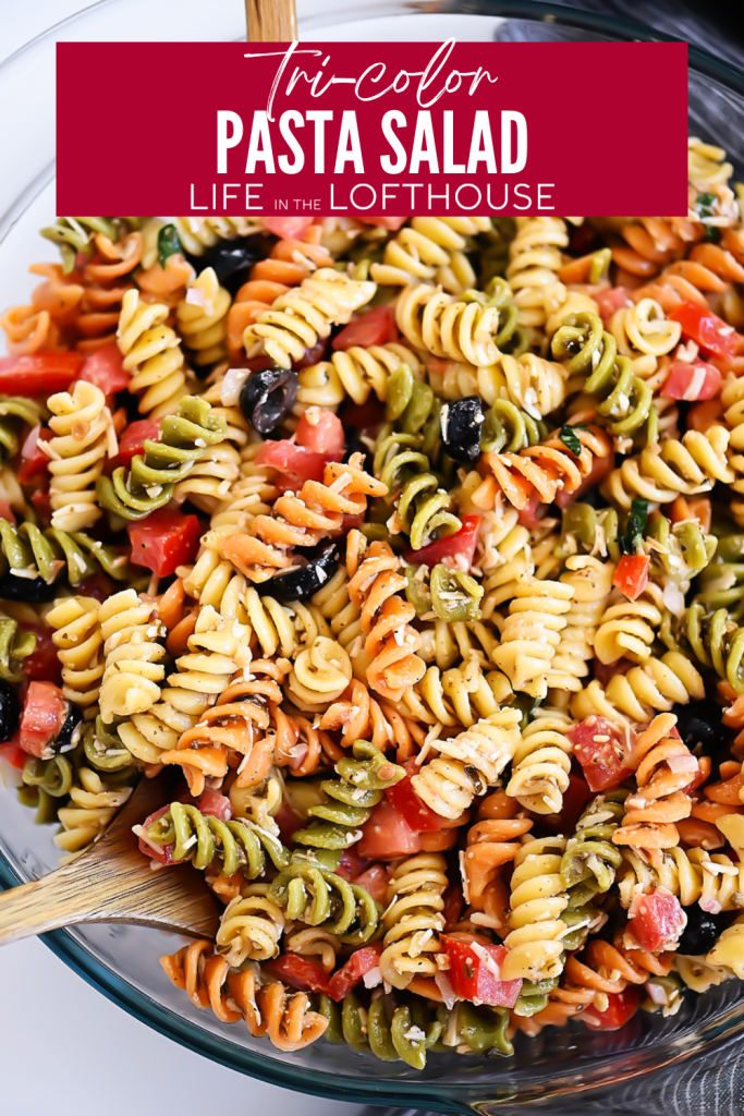 Tri Color Pasta Salad