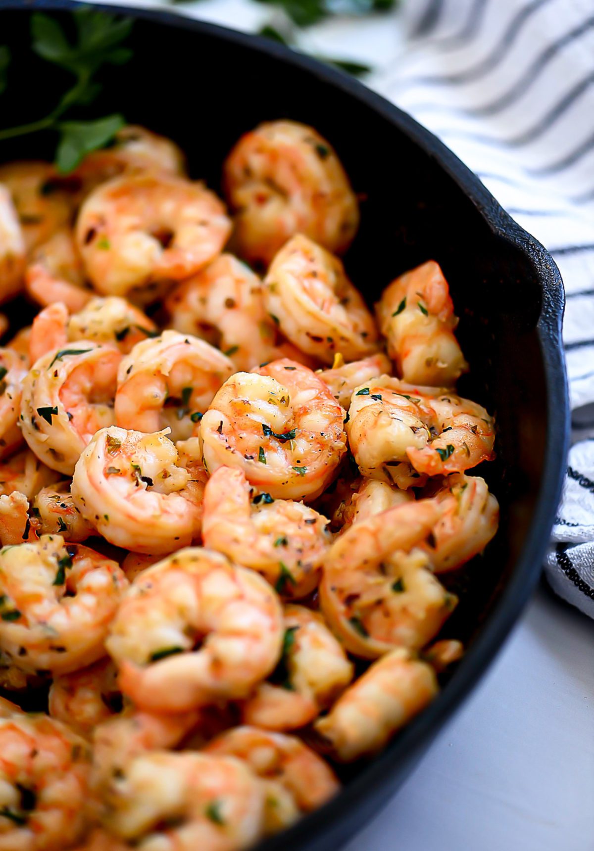 Herb and Garlic Shrimp