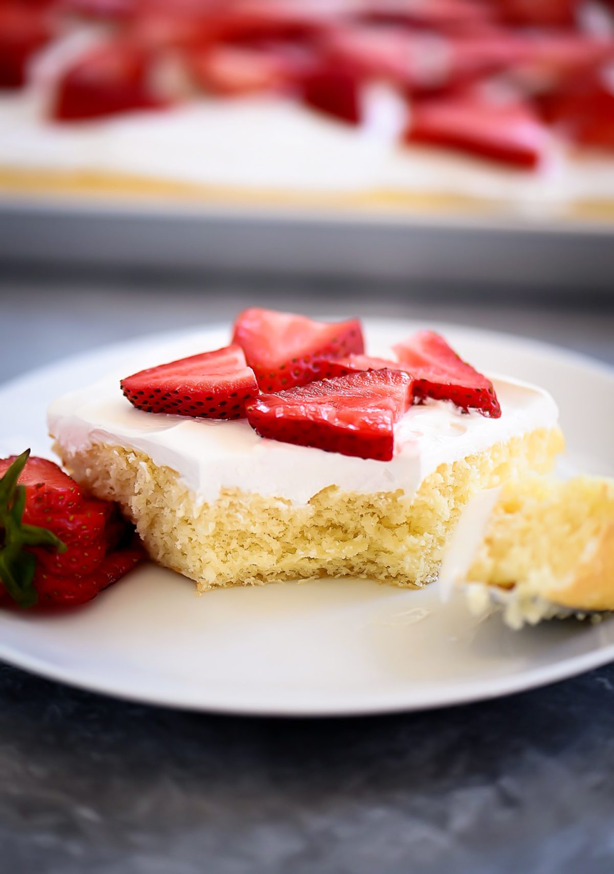 Strawberry Shortcake Cake