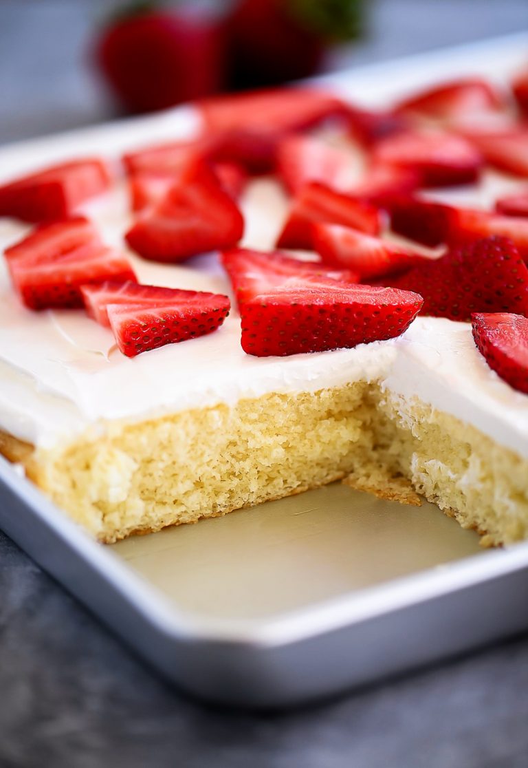 Strawberry Shortcake Cake