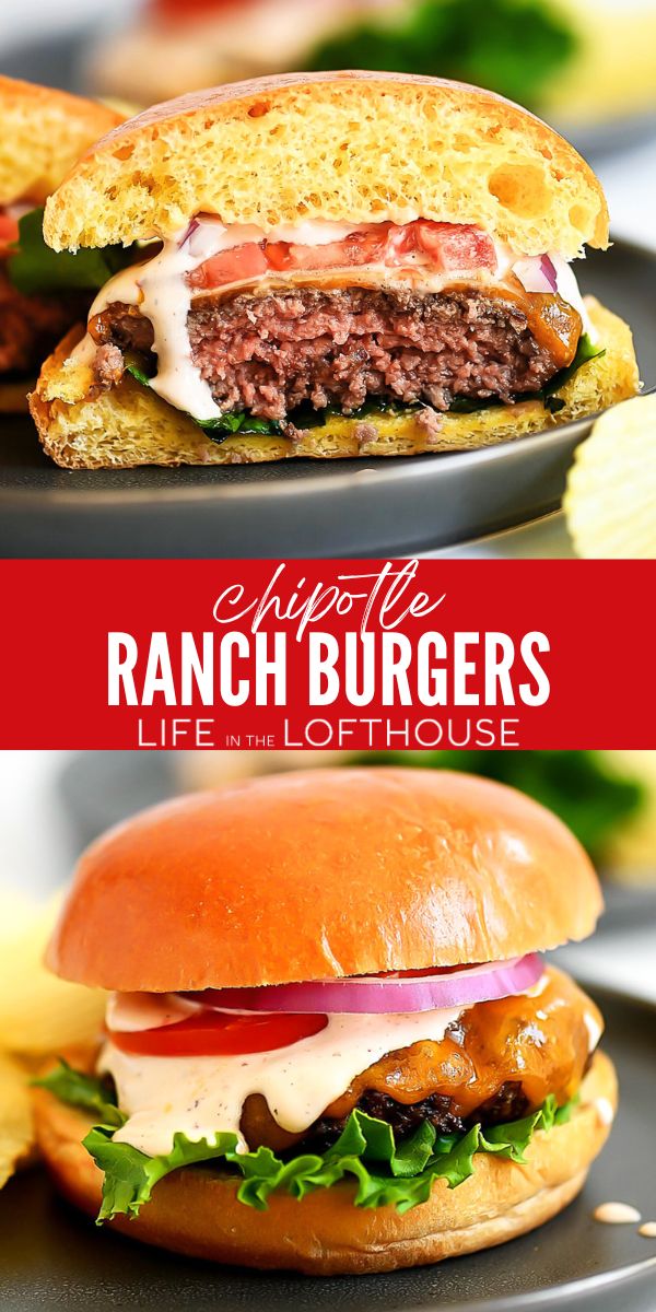 Chipotle Ranch Burgers
