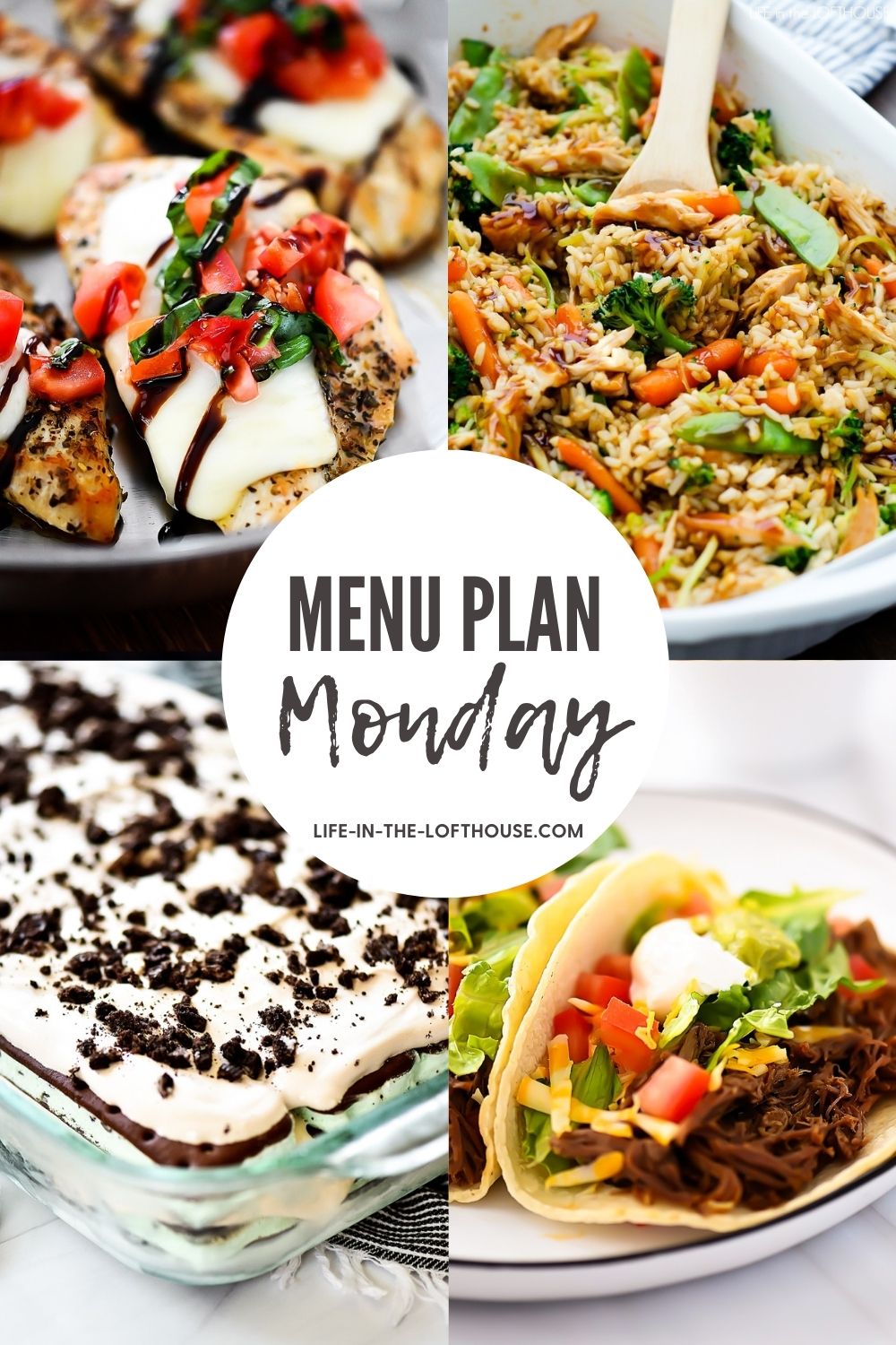 Menu Plan Monday is a collection of family favorite recipes from dinner to dessert.