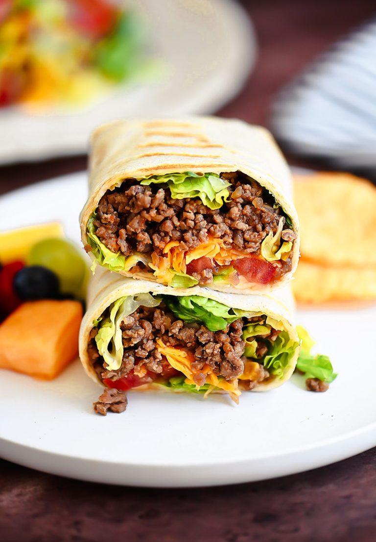 Cheeseburger Wraps