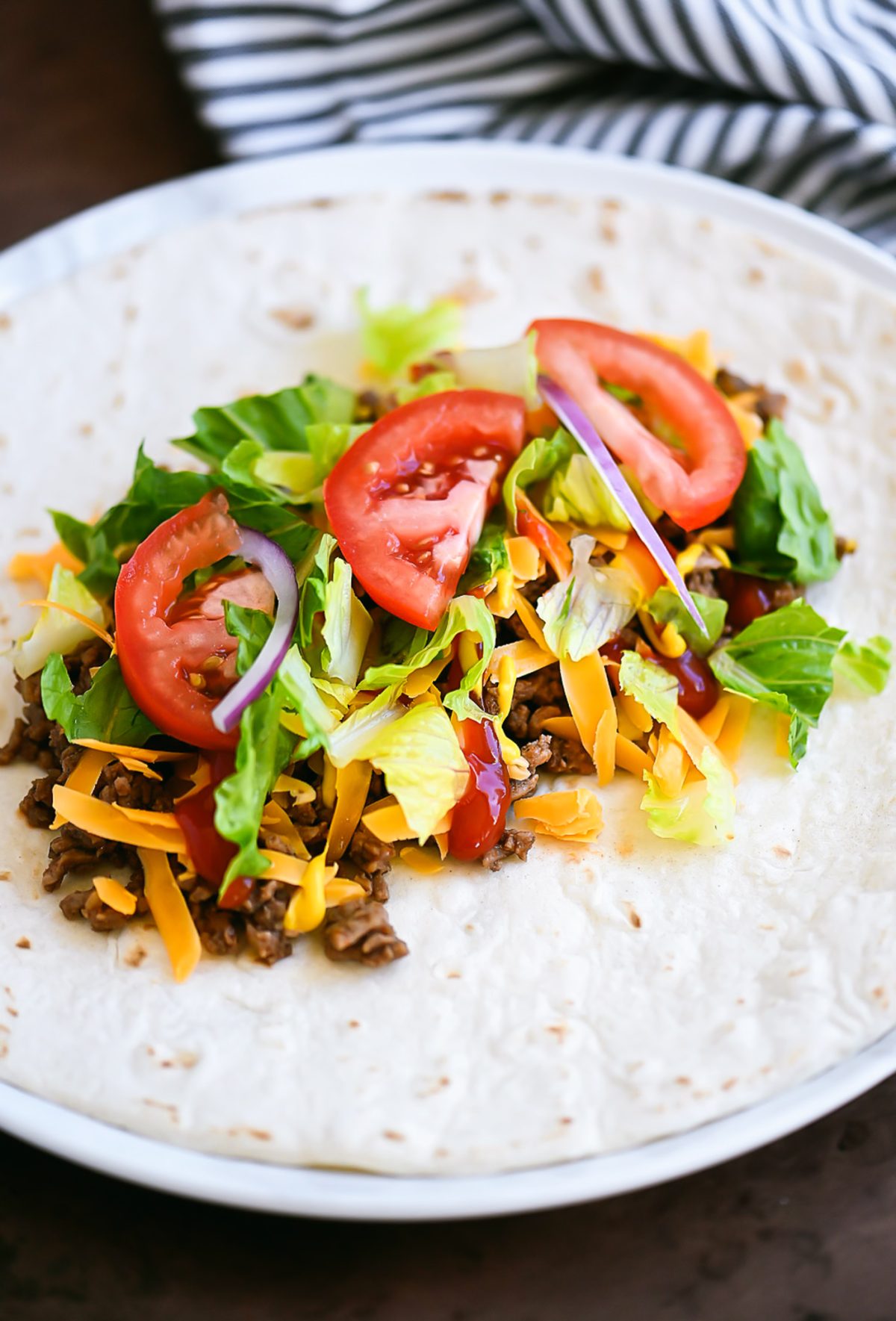 Cheeseburger Wraps