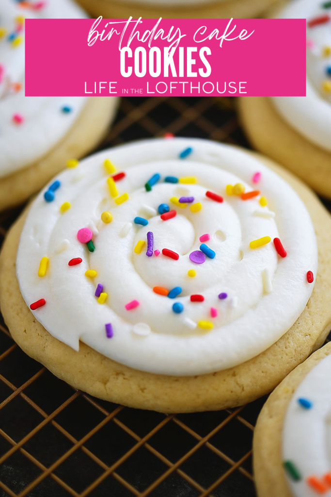 Birthday Cake Cookies