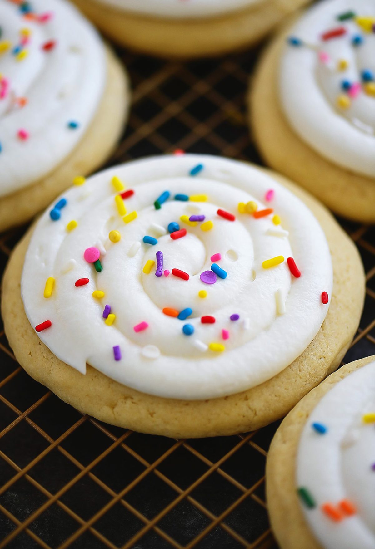 Celebration Sugar Cookies with Frosting