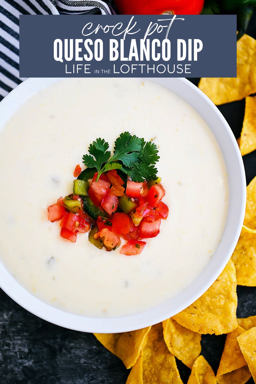 Crock Pot Queso Blanco Dip