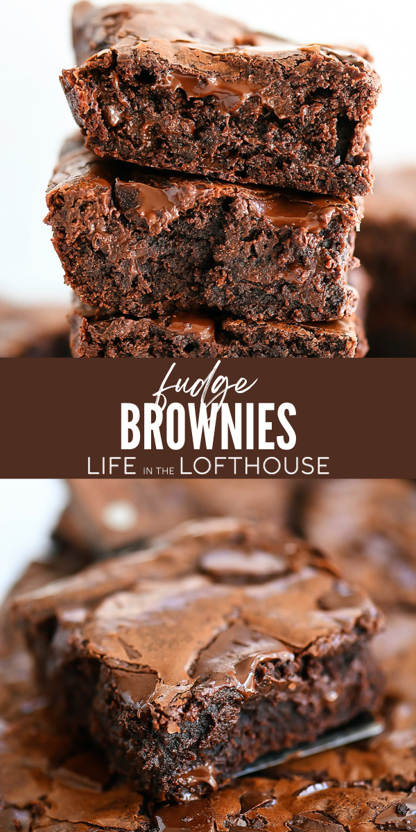 These Fudge Brownies may be the best brownies I have ever tasted. They are rich, full of chocolate goodness, and simply irresistible!