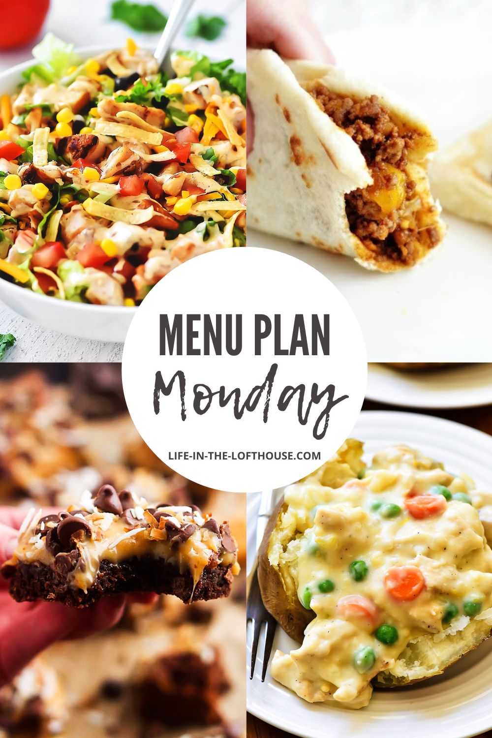 Menu Plan Monday #457 is a list of six dinners and one dessert idea. Life-in-the-Lofthouse.com