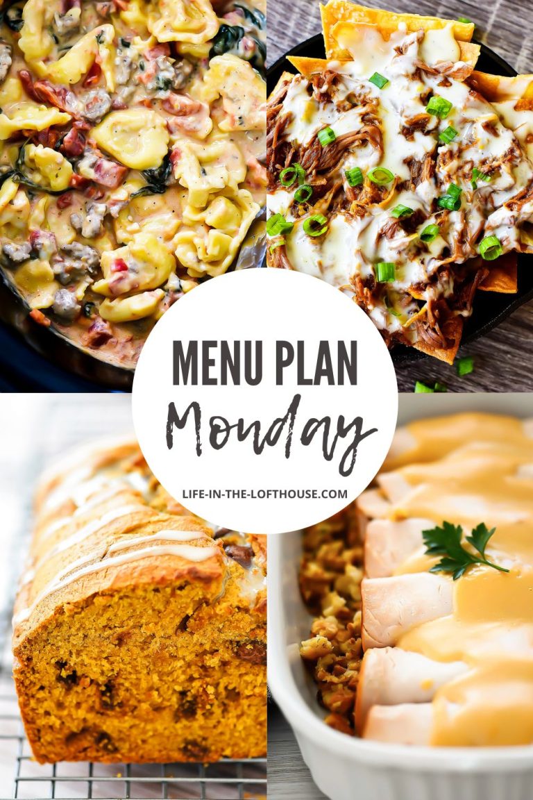 Menu Plan Monday is a list of family-friendly meals that are great for busy weeknights.