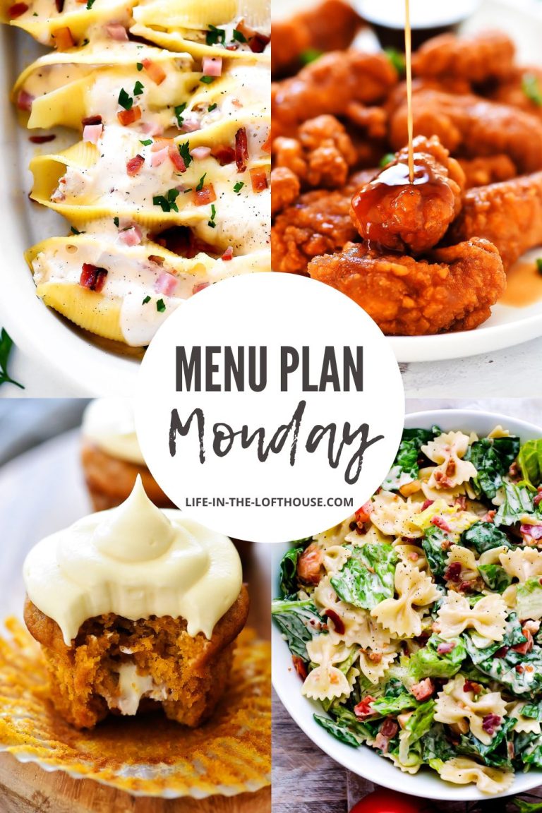 Menu Plan Monday is a weekly menu filled with delicious dinner recipes. All of the recipes are easy to follow and great for busy weeknights!